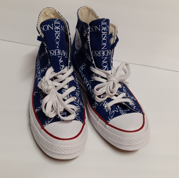 NEW JW Anderson xConverse  Collab Blu Logo Chuck 70 Grid Pack Unisex M's10/W's12 - Picture 4 of 14